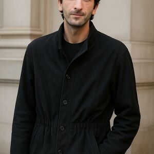 Mens Robert Comstock‎ Endurance Black Suede Jacket Size 42